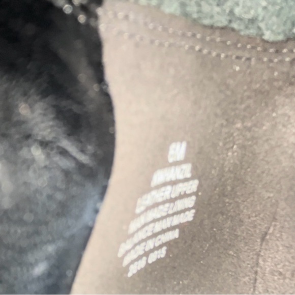 Nine West Black Hanzil Leather Boot size 6 - Picture 9 of 9